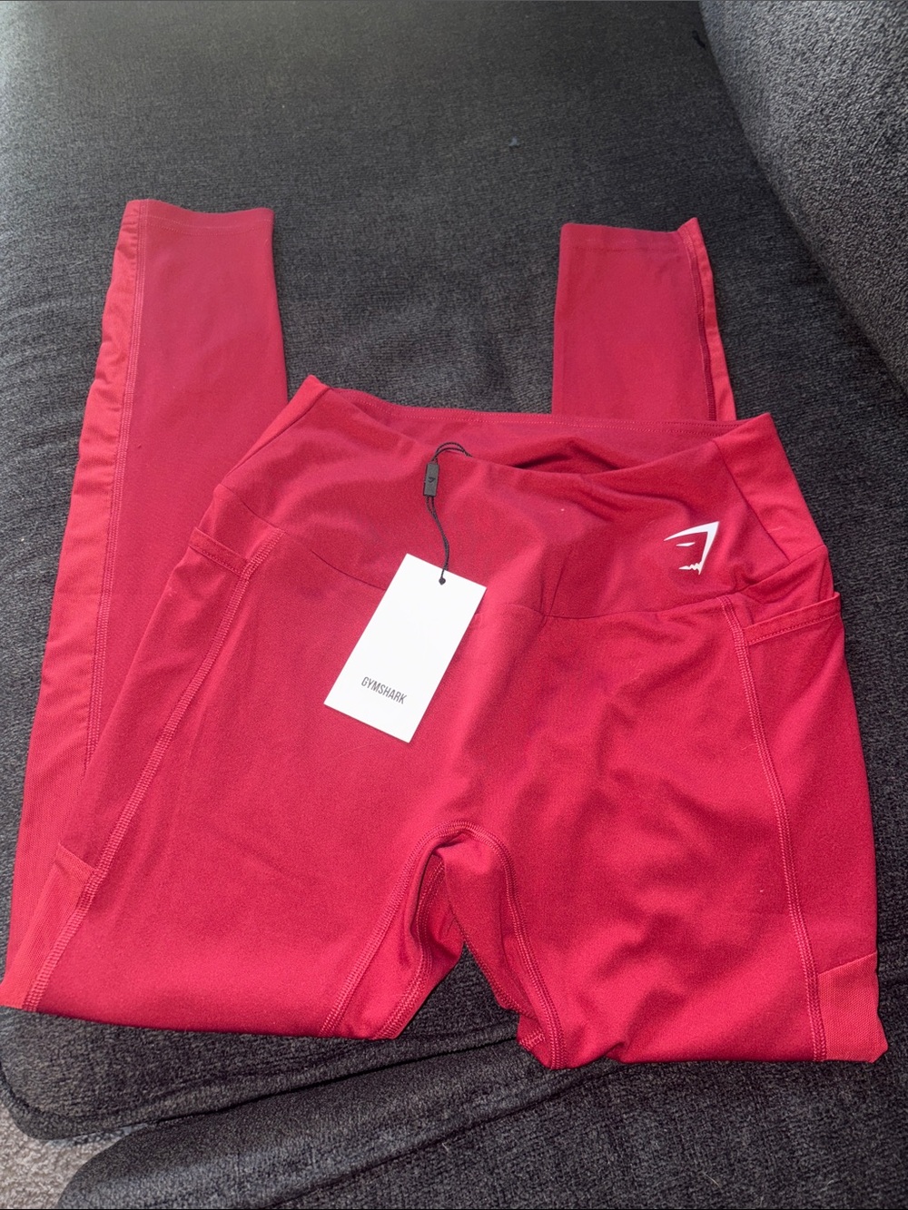 Gymshark Crimson Seamless Leggings